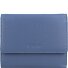  Viktoria Geldbörse RFID Leder 12 cm Variante taubenblau