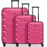  Edition 01 4 Rollen Kofferset 3-teilig mit Dehnfalte Variante pink