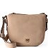  Zip Around Umhängetasche Leder 28 cm Variante beige-grigio fumo-antique gold