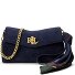  Umhängetasche Leder 19 cm Variante navy multi
