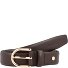  Jeans Gürtel Leder Variante dark brown | 85 cm