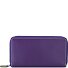  Medium Tri-fold Geldbörse I Leder 14 cm Variante orchid