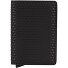  Slimwallet Cubic Kreditkartenetui RFID Leder 6,5 cm Variante black-titanium