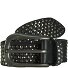  Nietengürtel Leder Variante schwarz | 90 cm