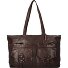  Urban Poets Jordan Shopper Tasche Leder 49 cm Variante chocolate brown