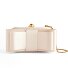  Bowelaa Clutch Tasche 17 cm Variante ivory