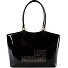  Enameled Logo Shopper Tasche 35 cm Variante black