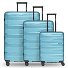Travel 4-Rollen Kofferset 3-tlg. mit Dehnfalte Variante glacier blue metallic Travel 4-Rollen Kofferset 3-tlg. mit Dehnfalte Variante glacier blue metallic