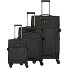 Briize 4 Rollen Kofferset 3-teilig mit Dehnfalte Variante schwarz Briize 4 Rollen Kofferset 3-teilig mit Dehnfalte Variante schwarz