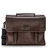  Nashville Aktentasche XXL 3 Fächer Leder 39 cm Variante dark brown