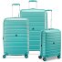 Relife 4 Rollen Kofferset 3-teilig mit Dehnfalte Variante salbei Relife 4 Rollen Kofferset 3-teilig mit Dehnfalte Variante salbei