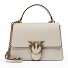  Love One Handtasche Leder 25 cm Variante bianco seta-antique gold