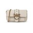  Love Pocket Umhängetasche Leder 20 cm Variante bianco seta-antique gold