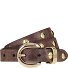  Nietengürtel Leder Variante dark brown | 80 cm