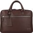  Authentic Aktentasche Leder 40 cm Laptopfach Variante cafe