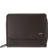  Polo Geldbörse RFID Leder 11,5 cm Variante dunkelbraun