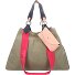  Izzy Canvas Shopper Tasche 45 cm Variante olive