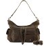 All My Pockets Schultertasche Leder 33 cm Variante khaki