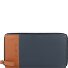  Nappa Geldbörse RFID Schutz Leder 19.5 cm Variante grey-tan
