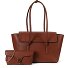  Beat Schultertasche Leder 33 cm Variante cognac