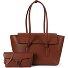  Beat Schultertasche Leder 33 cm Variante cognac