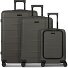  4 Rollen Kofferset 3-teilig mit Dehnfalte Variante cool olive