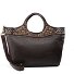  Shopper Tasche Leder 35 cm Variante moro