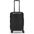  Essentials 18 4 Rollen Kabinentrolley 55 cm mit Dehnfalte Variante metallic-black shiny
