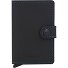  Miniwallet Kreditkartenetui RFID Schutz Leder 6.5 cm Variante black & blue