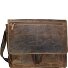  Vintage Messenger Leder 35 cm Variante brown