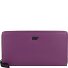 Capri Geldbörse RFID Schutz Leder 19 cm Variante viola  Capri Geldbörse RFID Schutz Leder 19 cm Variante viola