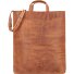 Paperbag Shopper Tasche Leder 33 cm Variante cognac  Paperbag Shopper Tasche Leder 33 cm Variante cognac