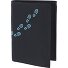  New Cryptan Geldbörse RFID Schutz 10 cm Variante schwarz-footsteps 2.0 cyan