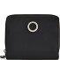  Athena Geldbörse RFID Schutz Leder 10.5 cm Variante schwarz