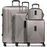  Essentials 14 4-Rollen Kofferset + Beautycase 4 tlg. mit Dehnfalte Variante coffee grey metallic