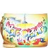 Art+Craft Messenger Leder 41 cm Variante handbemalt Art+Craft Messenger Leder 41 cm Variante handbemalt
