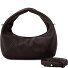  Greta Schultertasche Leder 20 cm Variante chocolate brown