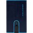 Black Square Kreditkartenetui RFID Schutz Leder 6 cm Variante night blue Black Square Kreditkartenetui RFID Schutz Leder 6 cm Variante night blue