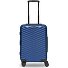  Essentials 18 4 Rollen Kabinentrolley 55 cm mit Dehnfalte Variante metallic-blue shiny