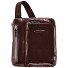 Blue Square Umhängetasche Leder 21 cm Variante mahagonibraun