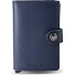  Miniwallet Original Kreditkartenetui Geldbörse RFID Leder 6,5 cm Variante navy-navy