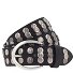  Gürtel Leder Variante black | 80 cm