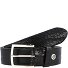  Gürtel Leder Variante schwarz | 90 cm