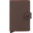 Miniwallet Kreditkartenetui RFID Schutz Leder 6.5 cm Variante truffle - orange