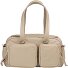  Pocket Schultertasche Leder 33 cm Variante grigio sabbia