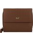  Asti Geldbörse RFID Leder 12 cm Variante saddle brown