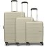  Aerojoy 4 Rollen Kofferset 3-teilig mit Dehnfalte Variante sandstone