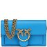  Love One Clutch Tasche Leder 19 cm Variante azzurro dresda-antique gold