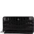 Geldbörse Leder 19 cm Variante black Geldbörse Leder 19 cm Variante black