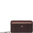  Circle Geldbörse RFID Schutz Leder 19 cm Variante bordeaux
